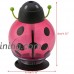 Zjzhao Ladybug Aromatherapy Mini Beatles Cool Mist Humidifier Aroma Oil Diffuser USB Portable Air Diffuser Purifier Atomizer with LED Light Automatic Rotation Car Home Baby (Red) - B01N4GGRFU